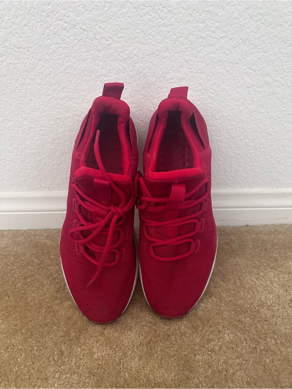 ALDO Red Burgundy Lace-Up Sneakers – US 9 / EU 42